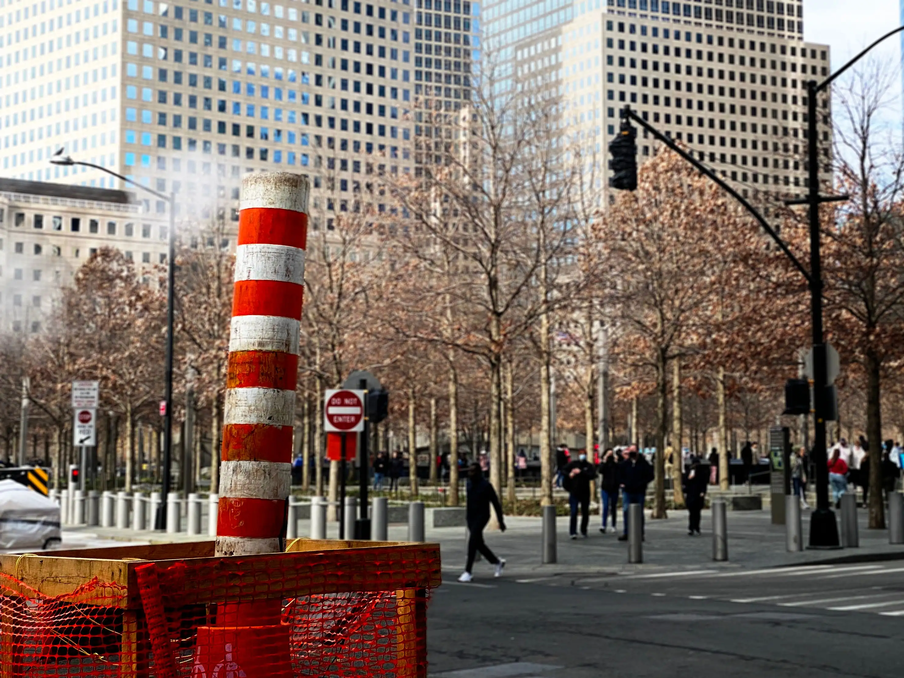 chimney in new york near World Trade Center